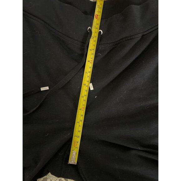 Ralph Lauren Womens Black Drawstring Sweatpants With Back Zip Pocket L - Picture 7 of 9